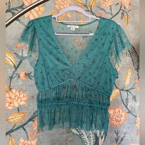 NWOT American Eagle Outfitters Floral Blouse